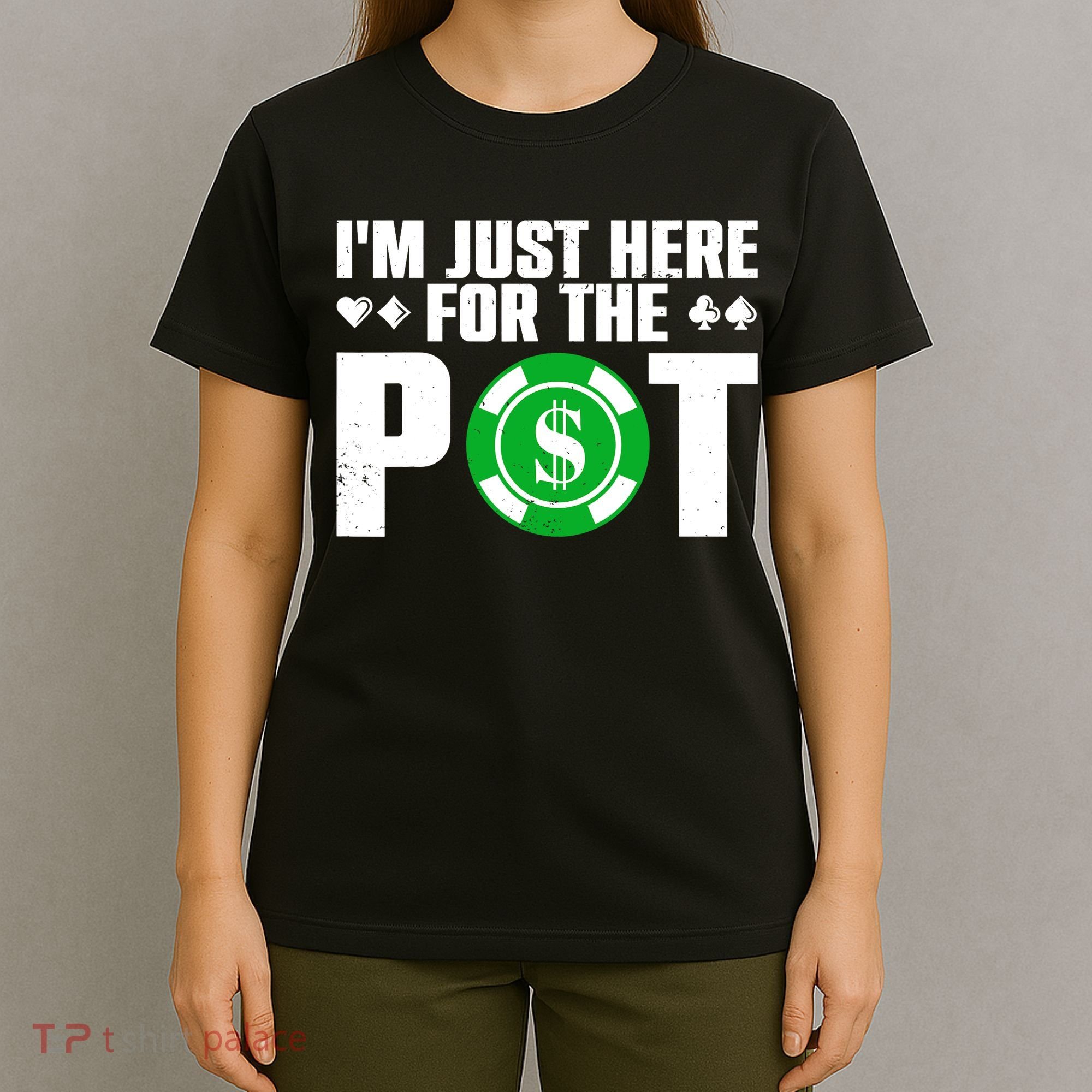 Cool Poker Lover Card Casino Player Gambler T-Shirt