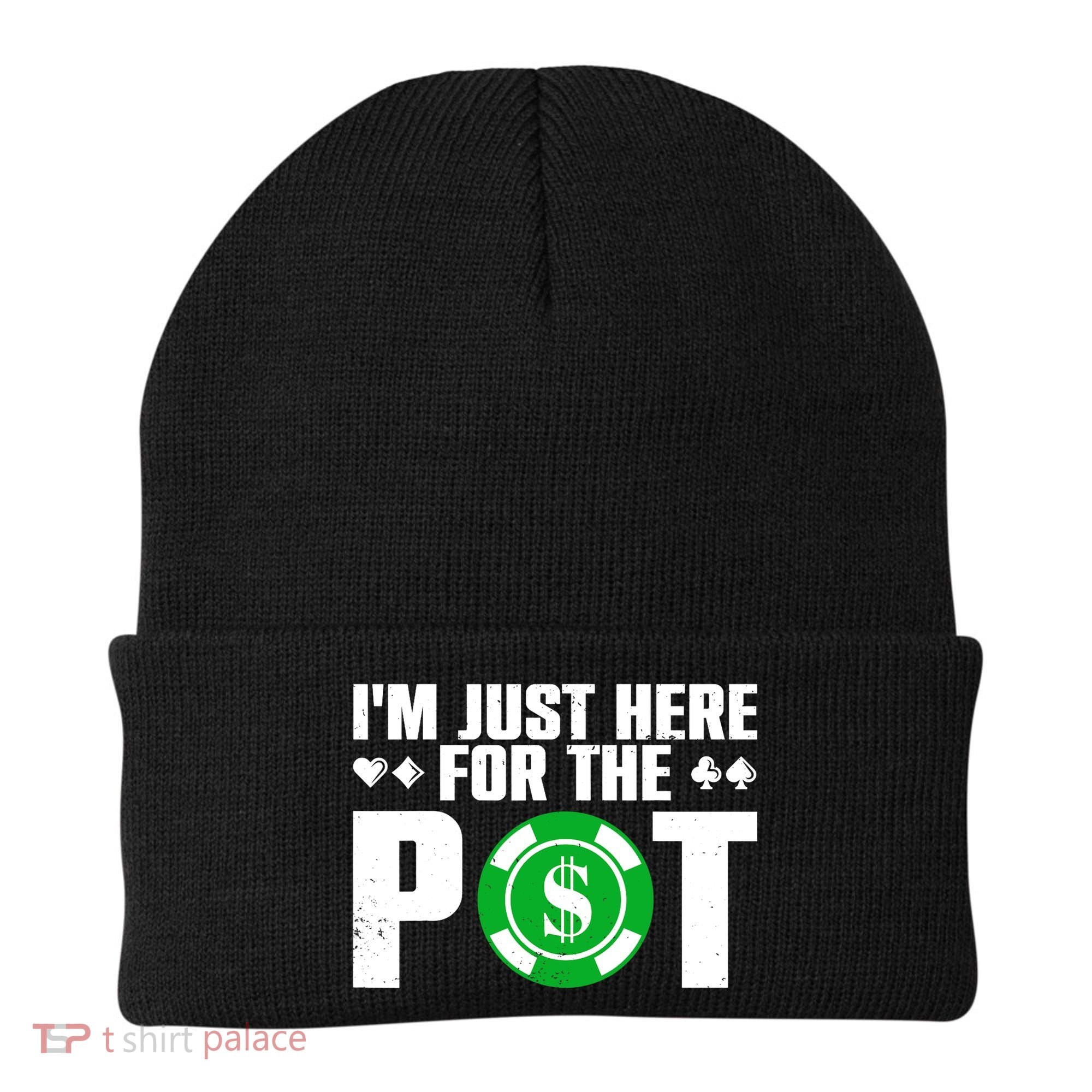 Cool Poker Lover Card Casino Player Gambler Beanie