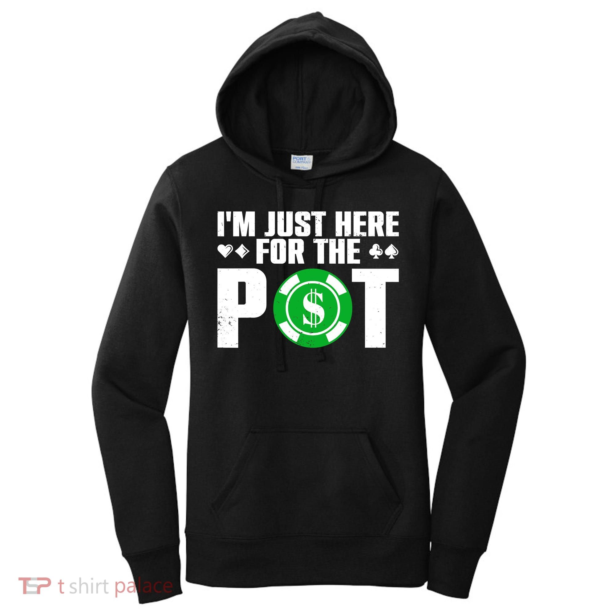Cool Poker Lover Card Casino Player Gambler Women's Hoodie