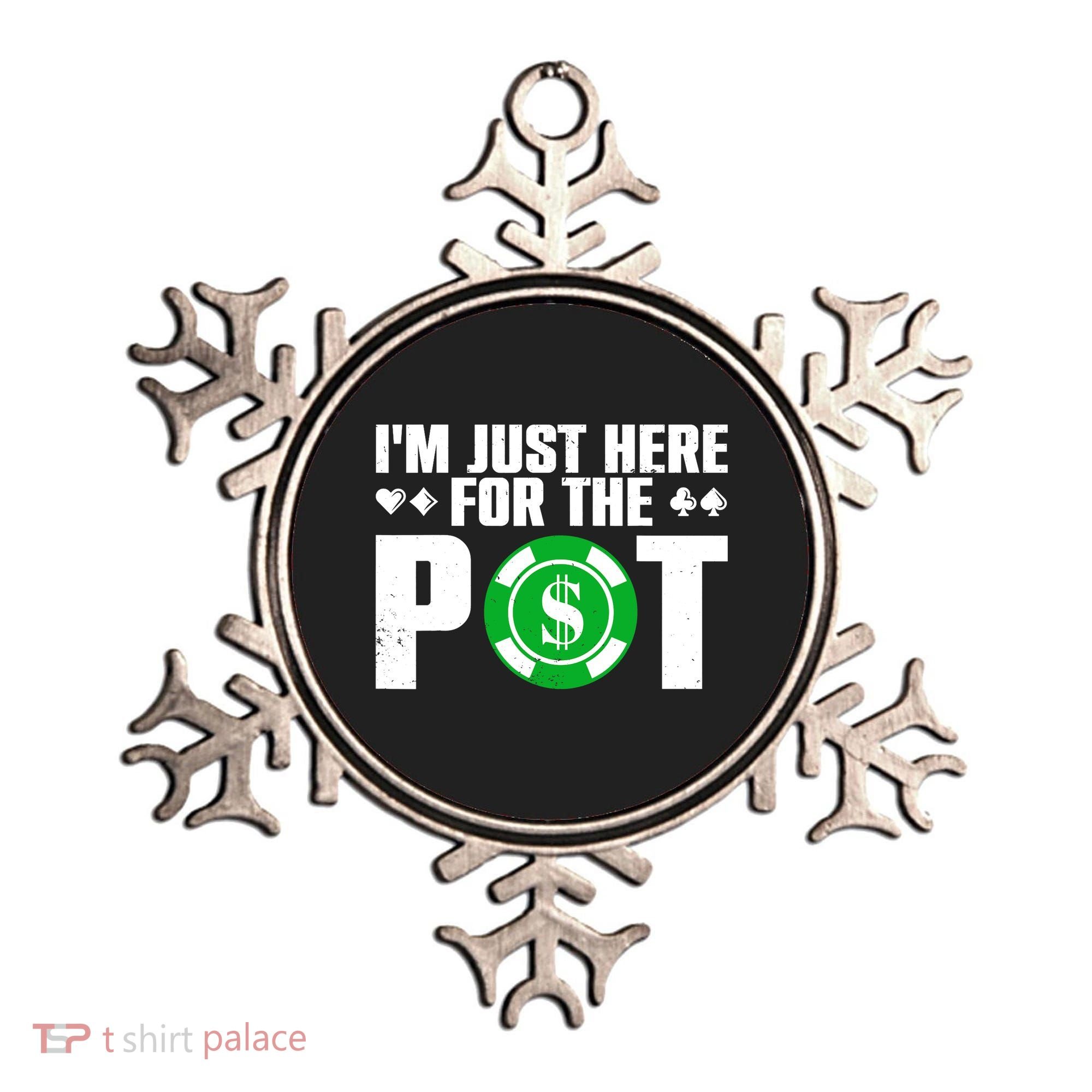 Cool Poker Lover Card Casino Player Gambler Ornament
