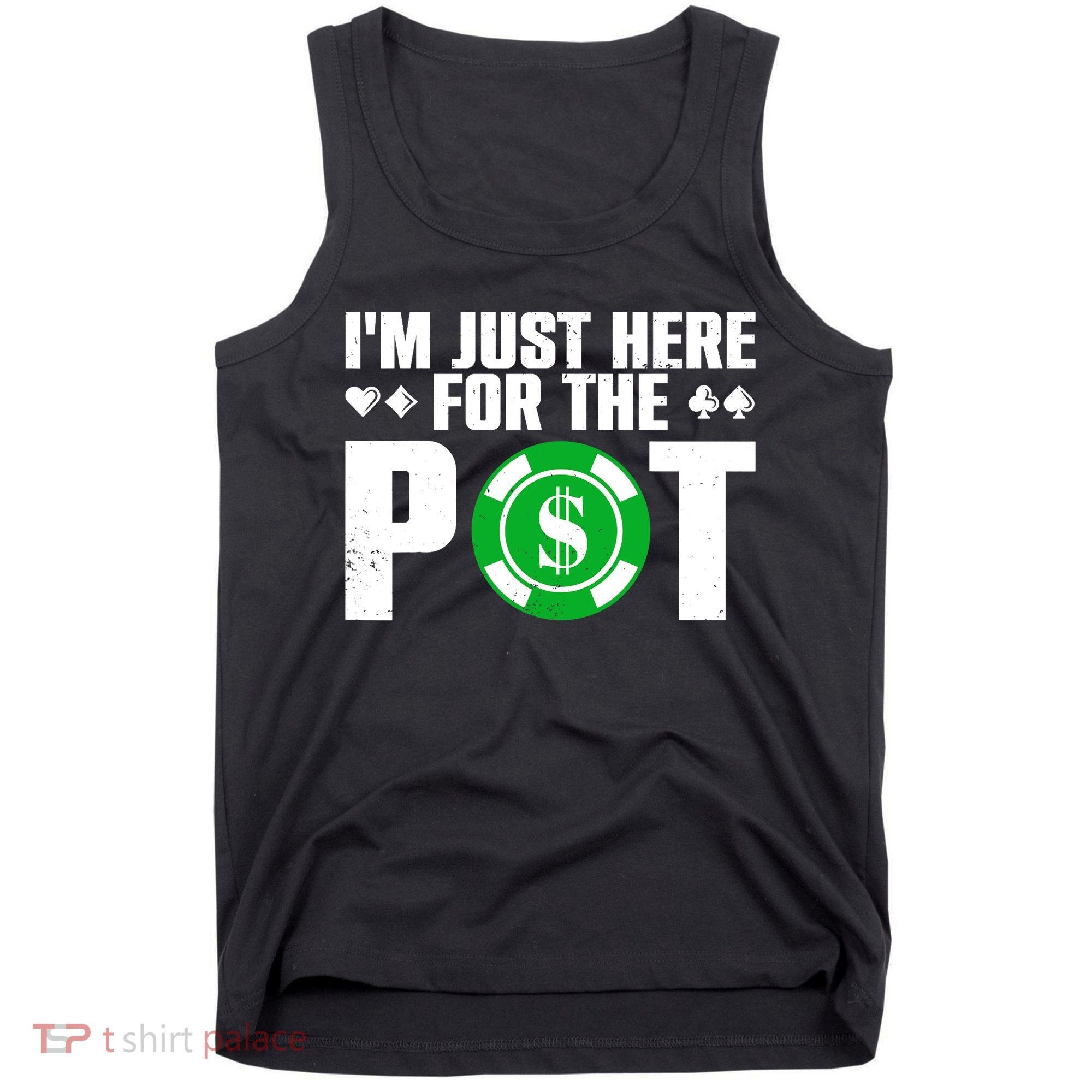 Cool Poker Lover Card Casino Player Gambler Tank Top