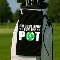 Cool Poker Lover Card Casino Player Gambler Golf Towel thumb 2