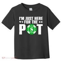 Cool Poker Lover Card Casino Player Gambler Toddler T-Shirt thumb 0
