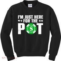 Cool Poker Lover Card Casino Player Gambler Kids Sweatshirt thumb 0