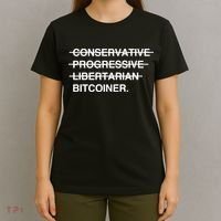Conservative Progressive Libertarian Bitcoiner T-Shirt thumb 4