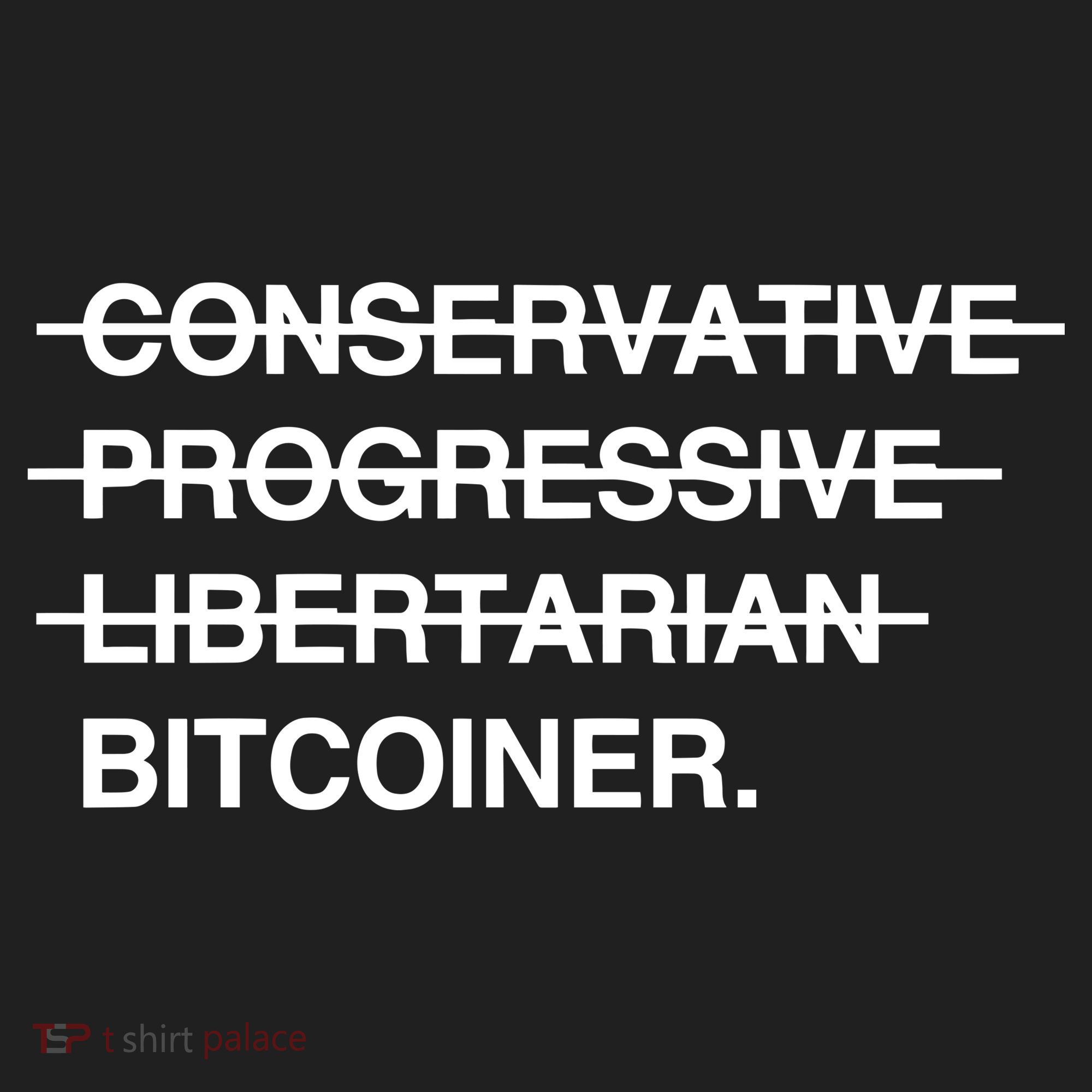 Conservative Progressive Libertarian Bitcoiner Beanie