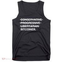 Conservative Progressive Libertarian Bitcoiner Tank Top thumb 0