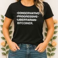 Conservative Progressive Libertarian Bitcoiner Women's T-Shirt thumb 2