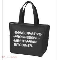 Conservative Progressive Libertarian Bitcoiner Tote Bag thumb 3
