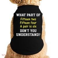 Cribbage Player Lover Joke Card Game Cribbage Doggie Tank thumb 0