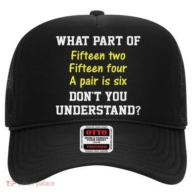 Cribbage Player Lover Joke Card Game Cribbage Hat