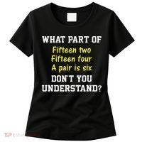 Cribbage Player Lover Joke Card Game Cribbage Women's T-Shirt thumb 0