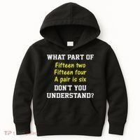 Cribbage Player Lover Joke Card Game Cribbage Kids Hoodie thumb 0