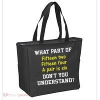 Cribbage Player Lover Joke Card Game Cribbage Tote Bag thumb 2