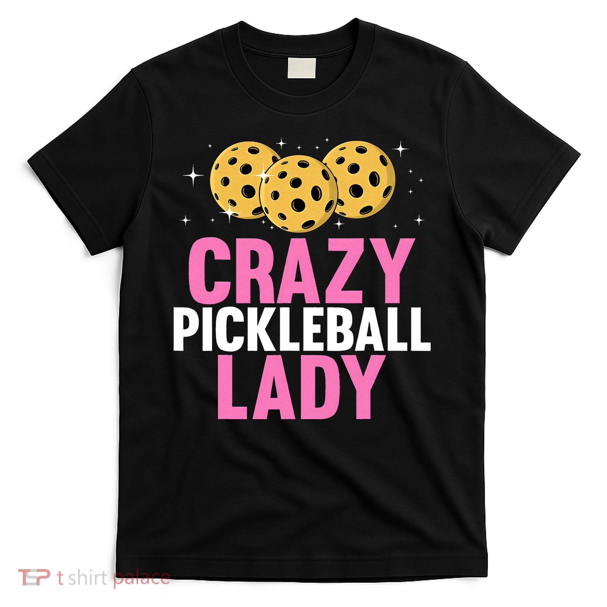 Crazy Pickleball Lady Funny Pickleball Gifts for  T-Shirt