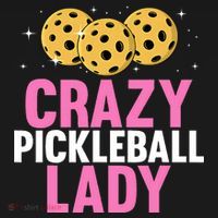 Crazy Pickleball Lady Funny Pickleball Gifts for  Women's Tank Top thumb 5