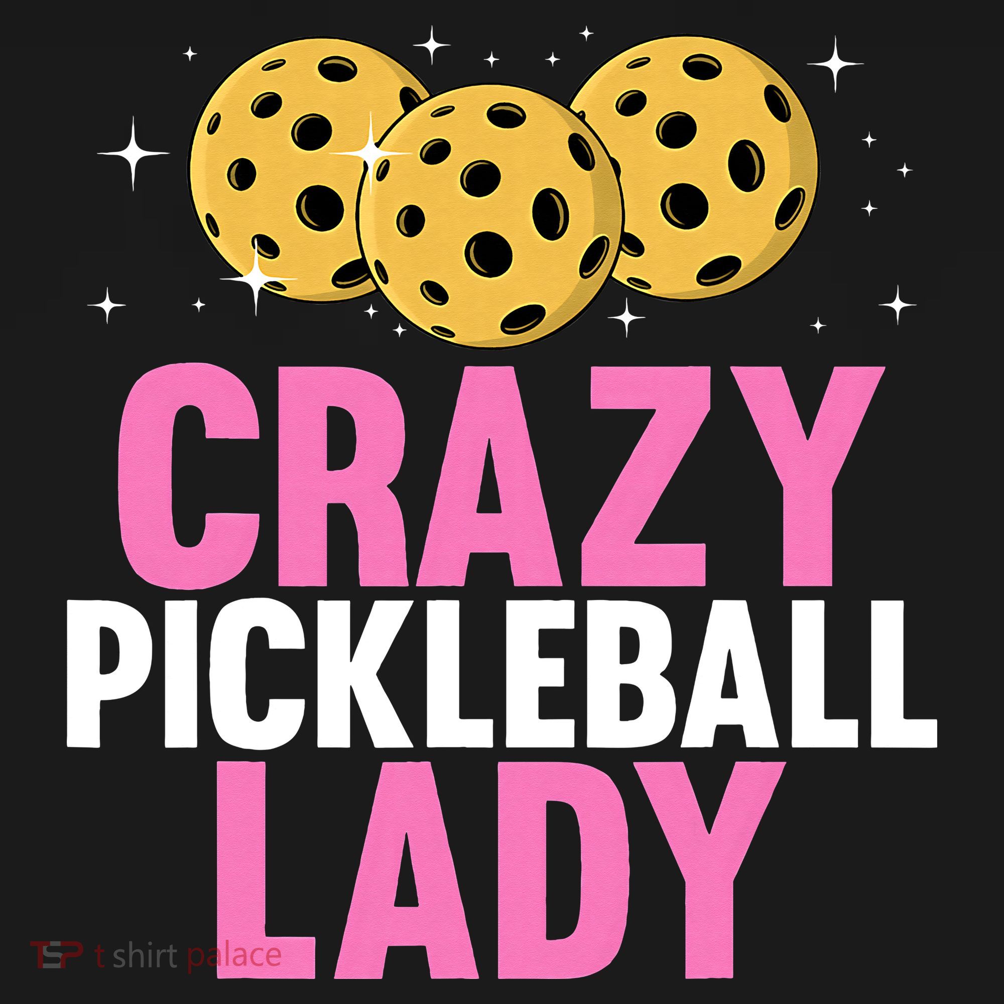 Crazy Pickleball Lady Funny Pickleball Gifts for  Women's Tank Top
