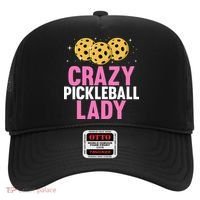 Crazy Pickleball Lady Funny Pickleball Gifts for  Hat thumb 0