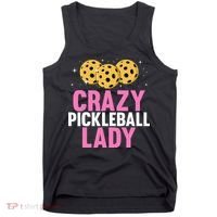 Crazy Pickleball Lady Funny Pickleball Gifts for  Tank Top thumb 0