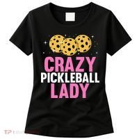 Crazy Pickleball Lady Funny Pickleball Gifts for  Women's T-Shirt thumb 0