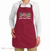 Custom Personalized Love Military Apron thumb 2
