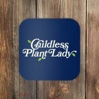 Childless Plant Lady (Childless Cat Lady Meme) Funny Kamala 2024 Coaster thumb 0