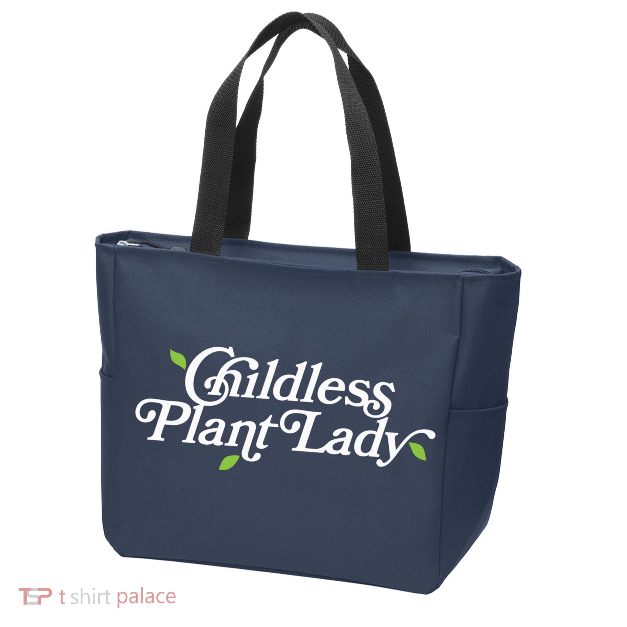 Childless Plant Lady (Childless Cat Lady Meme) Funny Kamala 2024 Tote Bag