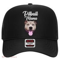 Cool Pitbull Mom For Women Mama Pitbull Owner Dog Lover Hat thumb 0