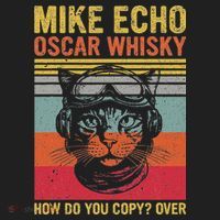 Cat Pilot Mike Echo Oscar Whisky How Do You Copy Golf Towel thumb 3