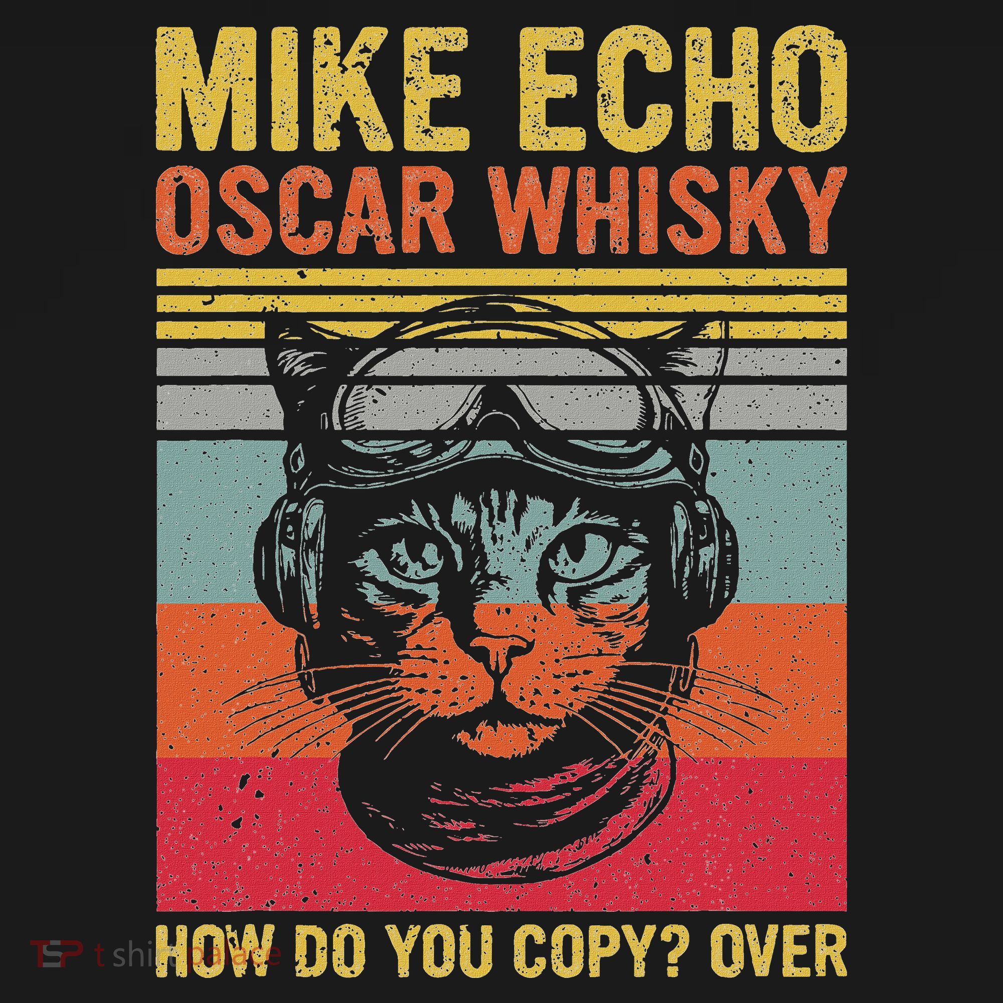 Cat Pilot Mike Echo Oscar Whisky How Do You Copy Kids Hoodie