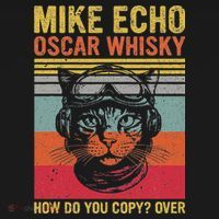Cat Pilot Mike Echo Oscar Whisky How Do You Copy Kids Long Sleeve Shirt thumb 2