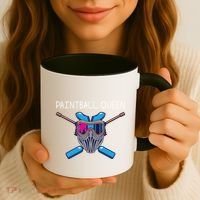 Cool Paintball Mom Paint Weapon Tactical Target Meaningful Gift Coffee Mug thumb 3