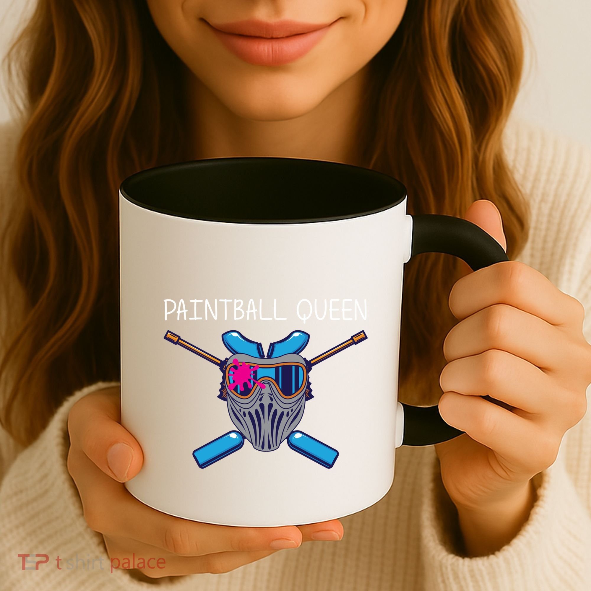 Cool Paintball Mom Paint Weapon Tactical Target Meaningful Gift Coffee Mug