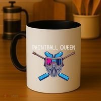 Cool Paintball Mom Paint Weapon Tactical Target Meaningful Gift Coffee Mug thumb 4
