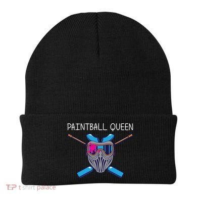 Cool Paintball Mom Paint Weapon Tactical Target Meaningful Gift Beanie