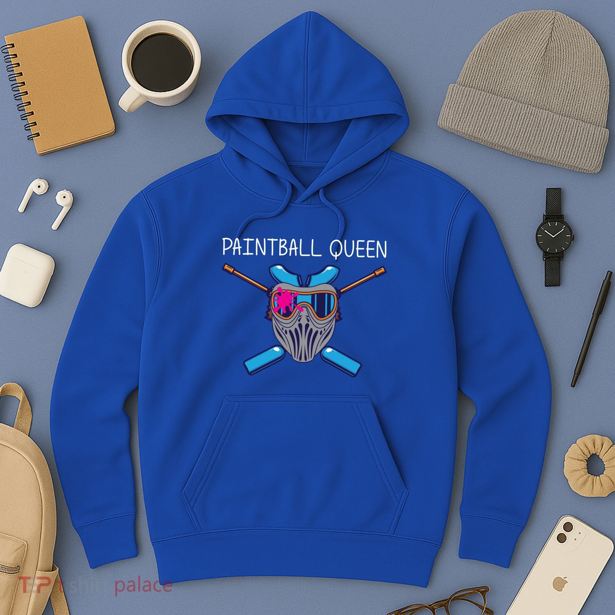 Cool Paintball Mom Paint Weapon Tactical Target Meaningful Gift Hoodie