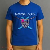 Cool Paintball Mom Paint Weapon Tactical Target Meaningful Gift T-Shirt thumb 3
