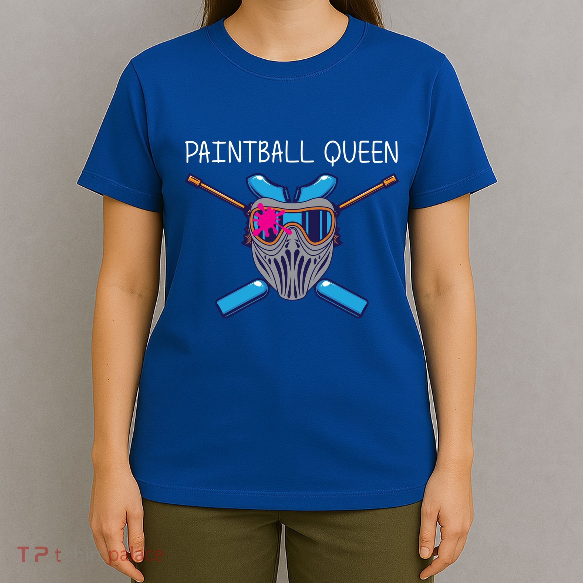 Cool Paintball Mom Paint Weapon Tactical Target Meaningful Gift T-Shirt
