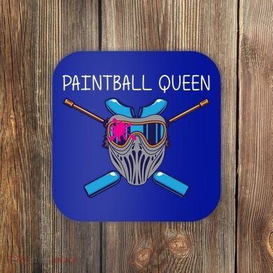 Cool Paintball Mom Paint Weapon Tactical Target Meaningful Gift Coaster