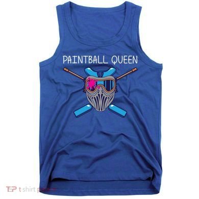 Cool Paintball Mom Paint Weapon Tactical Target Meaningful Gift Tank Top