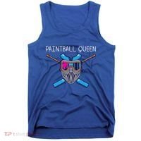 Cool Paintball Mom Paint Weapon Tactical Target Meaningful Gift Tank Top thumb 0