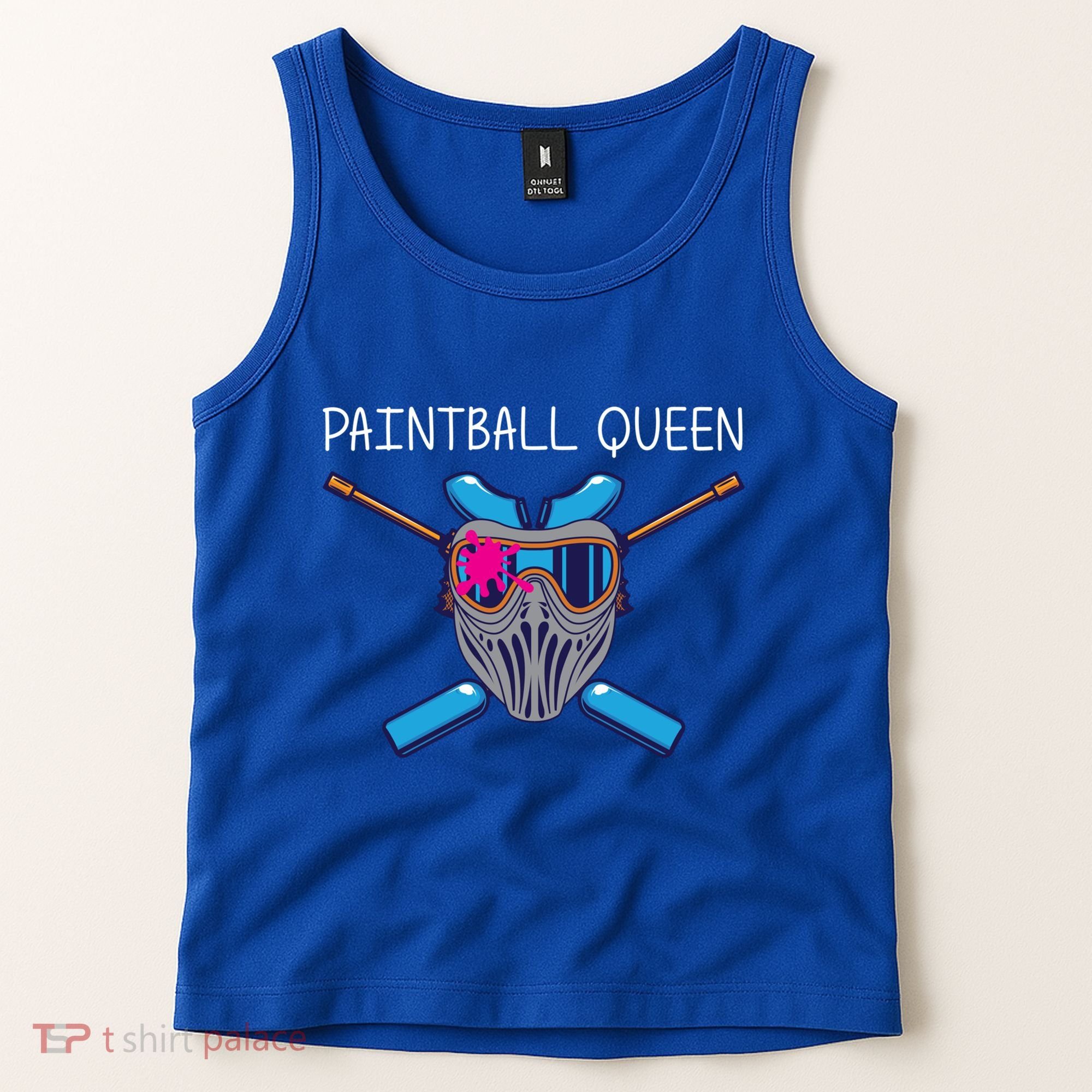 Cool Paintball Mom Paint Weapon Tactical Target Meaningful Gift Tank Top