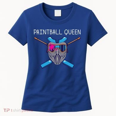Cool Paintball Mom Paint Weapon Tactical Target Meaningful Gift Women's T-Shirt