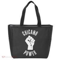 Chicano Power Mexican Mexico Chicanismo Latina Latinx Raza Tote Bag thumb 0