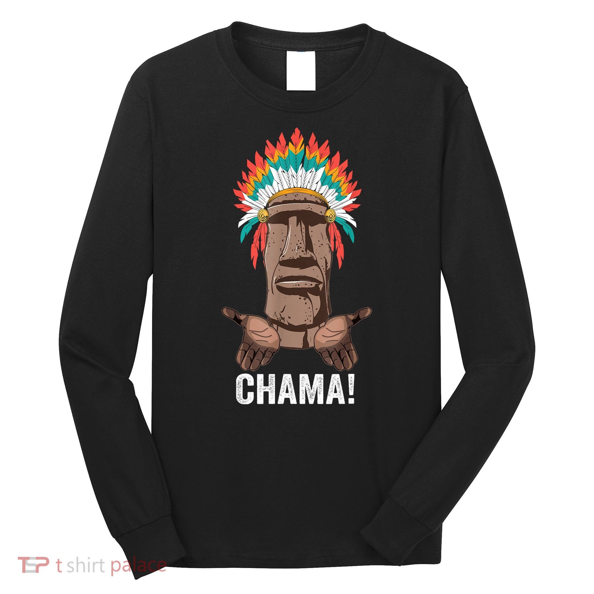 Chama Paotan Mma Fan Jjb Boxing Muay Thai Kickboxing Long Sleeve Shirt