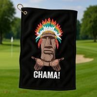 Chama Paotan Mma Fan Jjb Boxing Muay Thai Kickboxing Golf Towel thumb 1