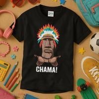 Chama Paotan Mma Fan Jjb Boxing Muay Thai Kickboxing Kids T-Shirt thumb 3
