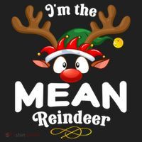 Christmas Pjs Mean Xmas Reindeer Matching Great Gift Beanie thumb 2