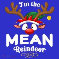Christmas Pjs Mean Xmas Reindeer Matching Great Gift Coaster thumb 2