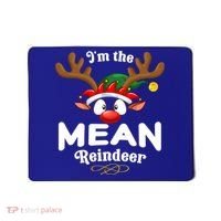 Christmas Pjs Mean Xmas Reindeer Matching Great Gift Mousepad thumb 0